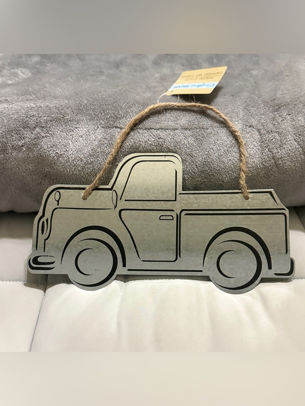 Galvanized Metal Truck